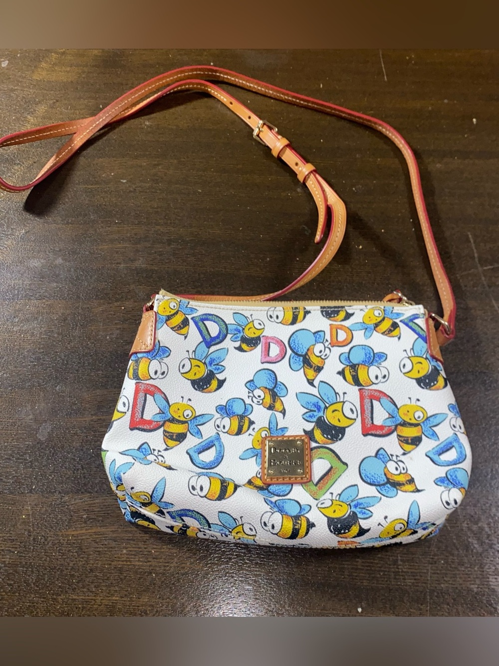 Dooney & Bourke Bee and D crossbody purse